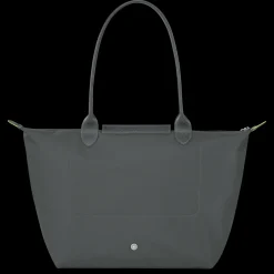 New Longchamp Sac Cabas L Le Pliage Green Graphite