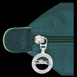 Clearance Longchamp Sac Cabas L Le Pliage Green Paon