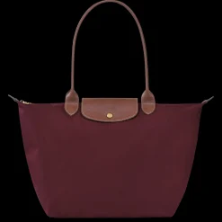 New Longchamp Sac Cabas L Le Pliage Original Bordeaux