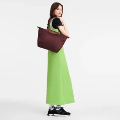 New Longchamp Sac Cabas L Le Pliage Original Bordeaux