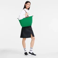 Discount Longchamp Sac Cabas L Le Pliage Original Vert
