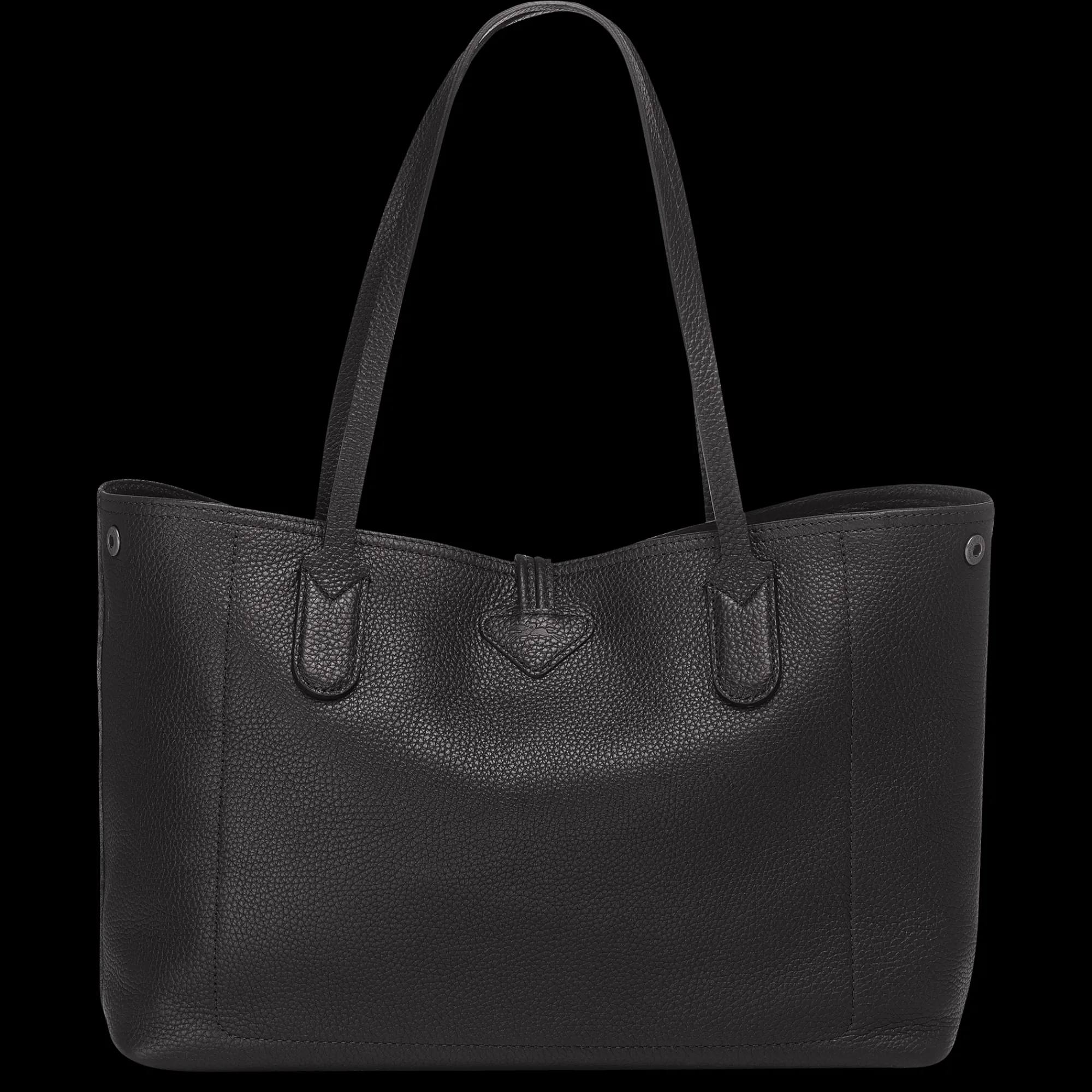 Outlet Longchamp Sac Cabas L Le Roseau Essential Noir