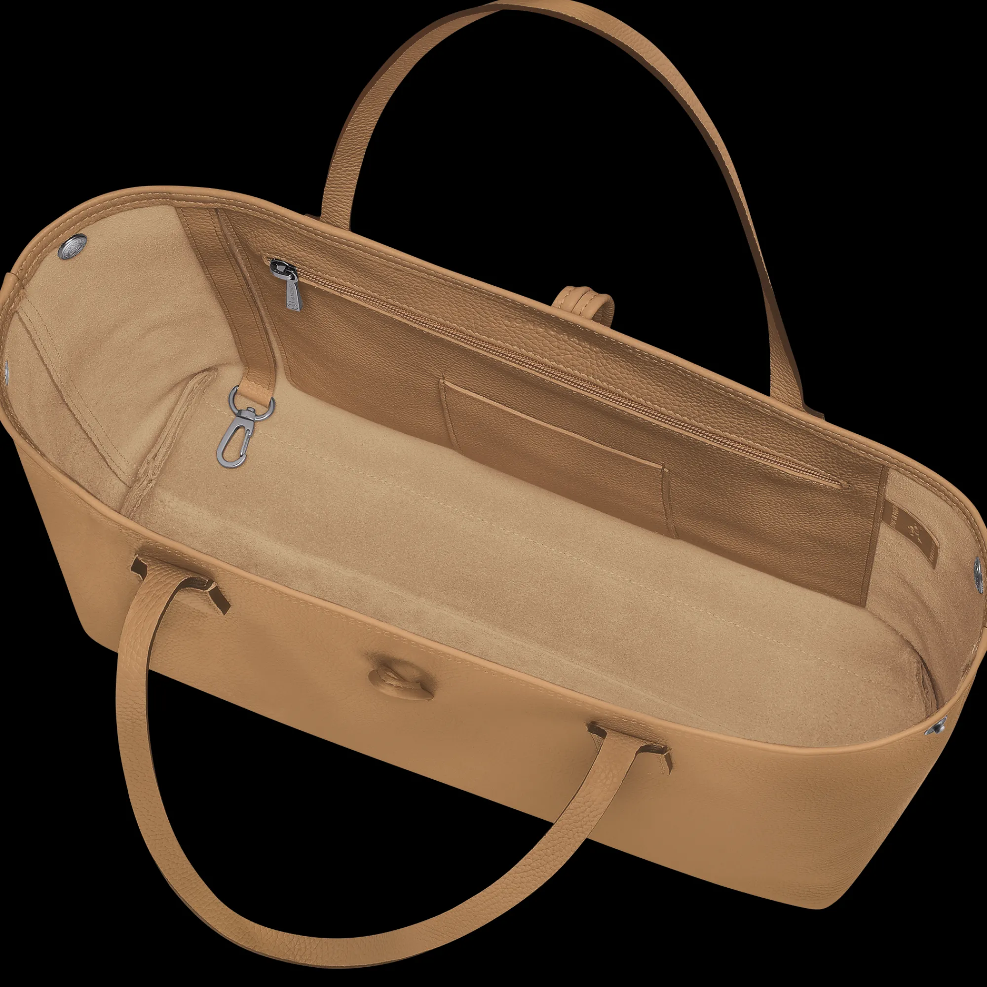 New Longchamp Sac Cabas L Le Roseau Essential Chamois