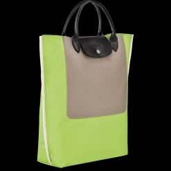 Sale Longchamp Sac Cabas M Cabas Vert Lumière