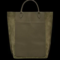 Best Longchamp Sac Cabas M Cabas Kaki