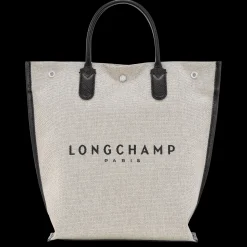 Online Longchamp Sac Cabas M Essential Ecru