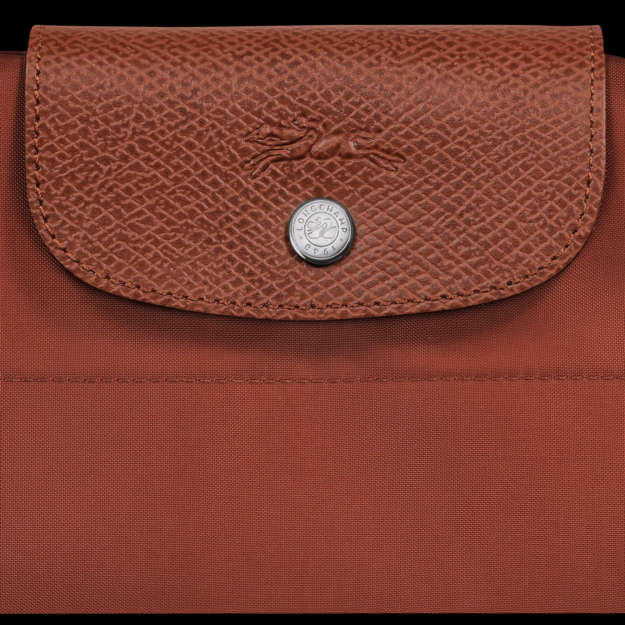 Outlet Longchamp Sac Cabas M Le Pliage Green Châtaigne