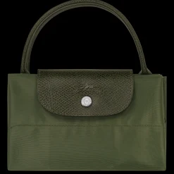 Discount Longchamp Sac Cabas M Le Pliage Green Forêt