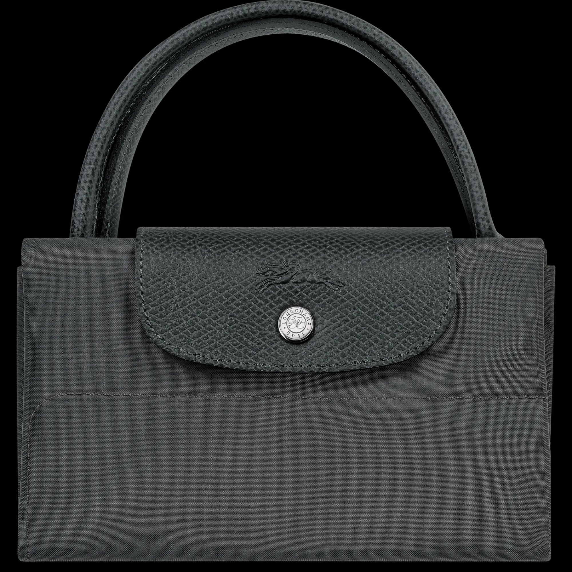 Best Longchamp Sac Cabas M Le Pliage Green Graphite