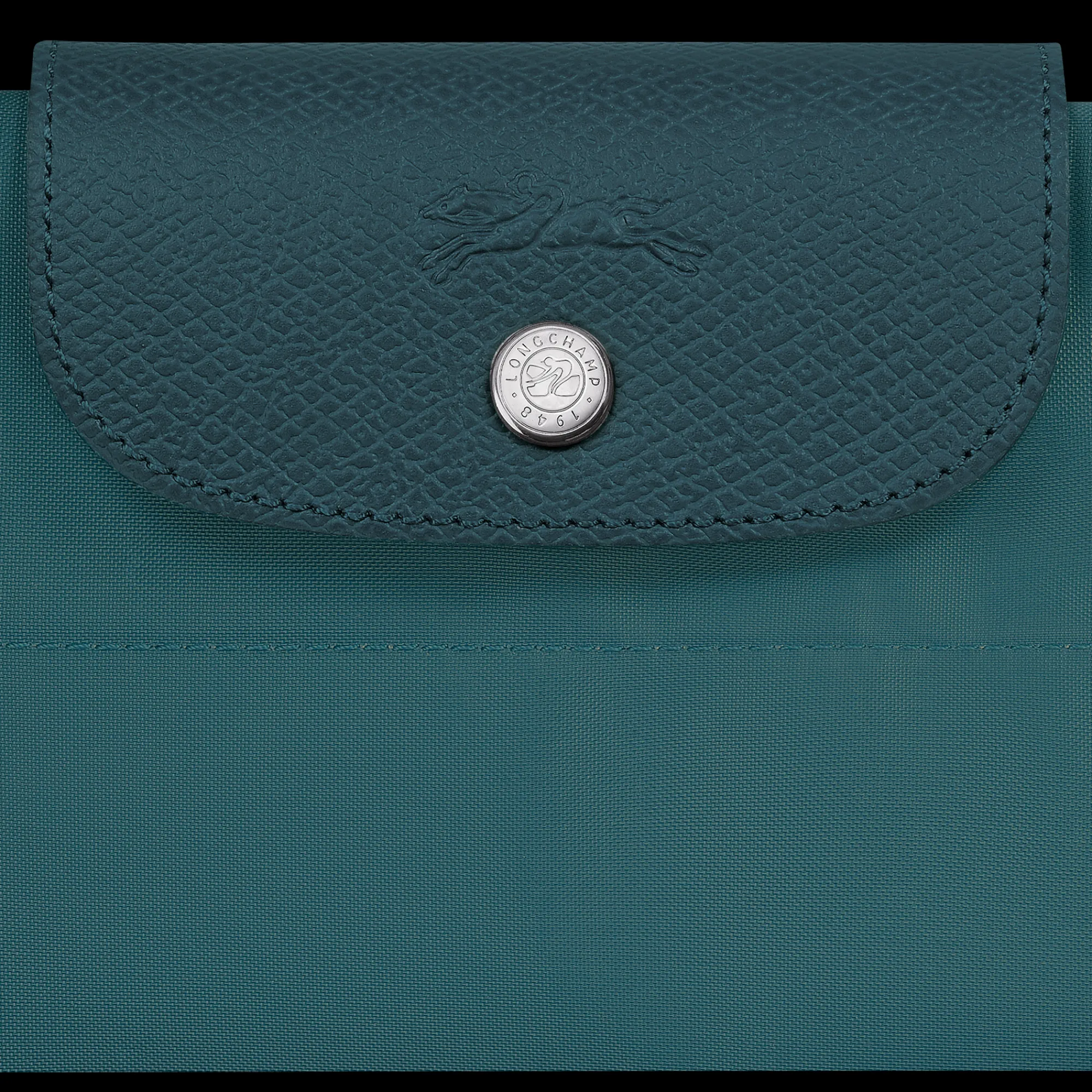 Sale Longchamp Sac Cabas M Le Pliage Green Paon