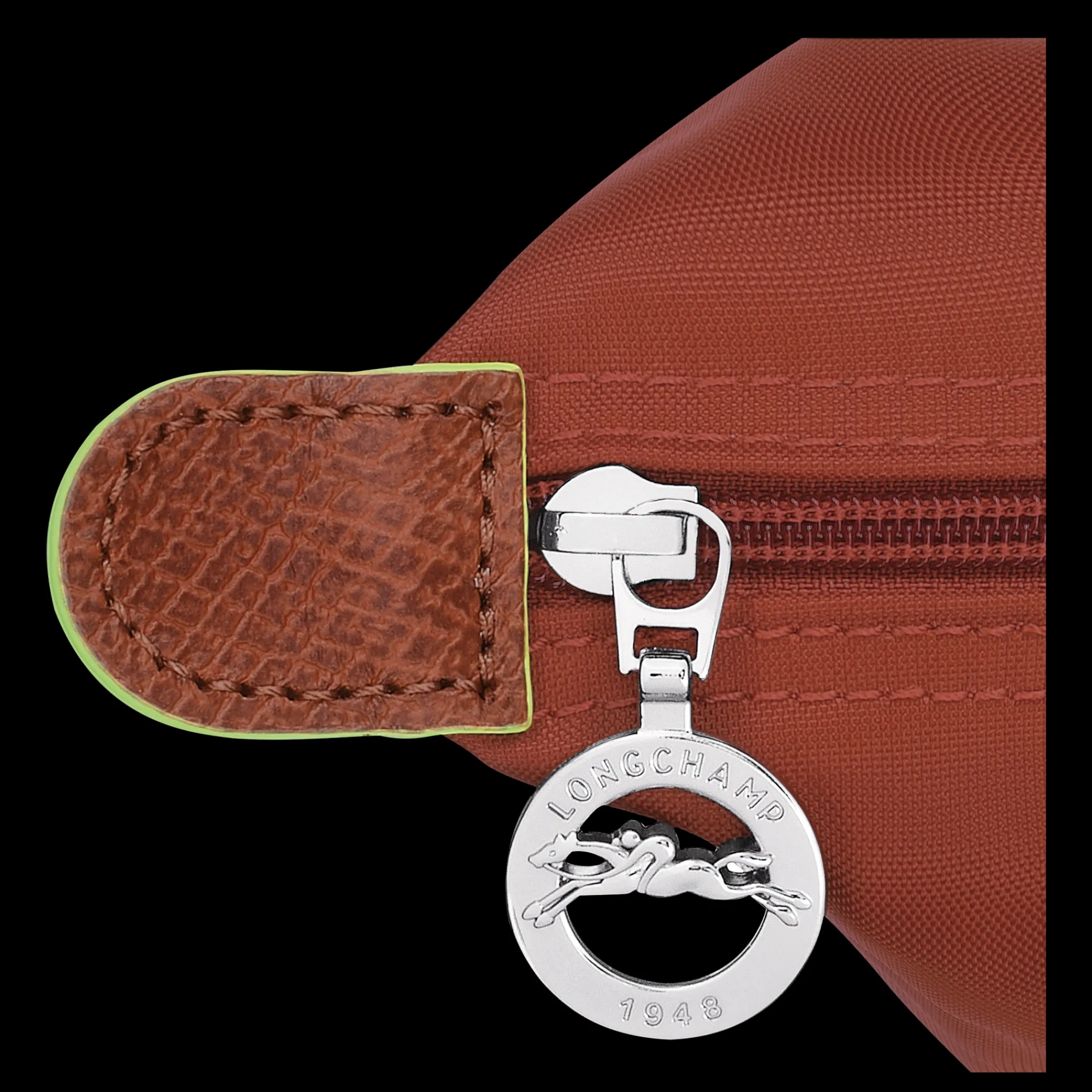 Outlet Longchamp Sac Cabas M Le Pliage Green Châtaigne