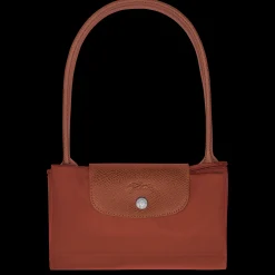Outlet Longchamp Sac Cabas M Le Pliage Green Châtaigne