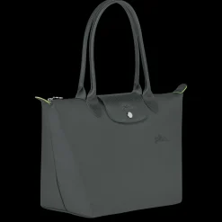 Best Longchamp Sac Cabas M Le Pliage Green Graphite