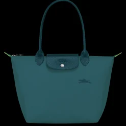 Online Longchamp Sac Cabas M Le Pliage Green Paon