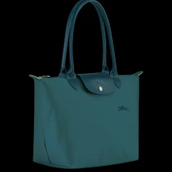 Online Longchamp Sac Cabas M Le Pliage Green Paon