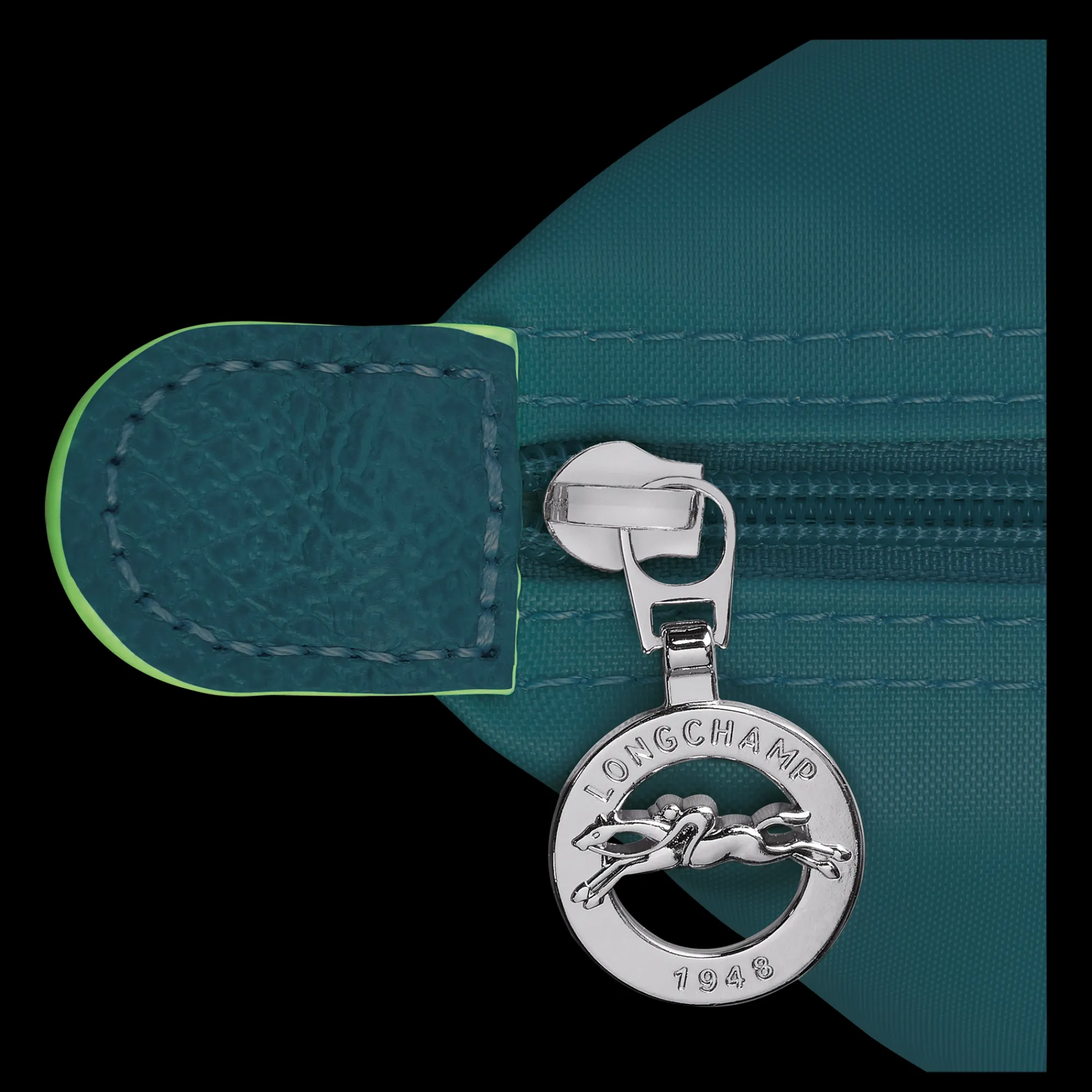 Online Longchamp Sac Cabas M Le Pliage Green Paon