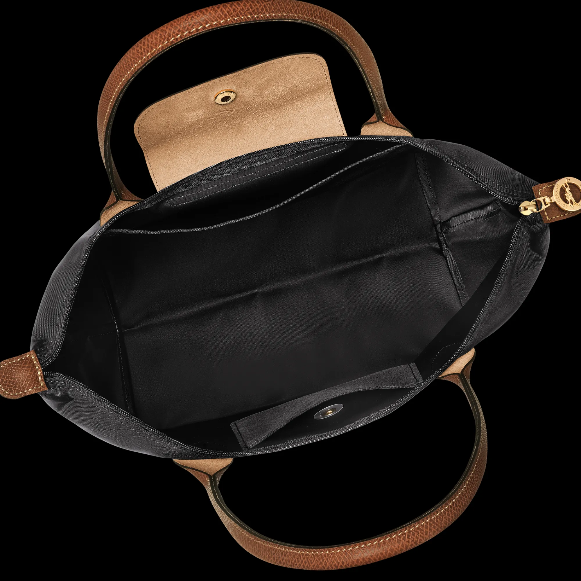 Outlet Longchamp Sac Cabas M Le Pliage Original Noir