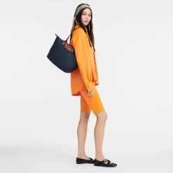 Longchamp Sac Cabas M Le Pliage Original Marine