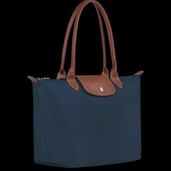 Longchamp Sac Cabas M Le Pliage Original Marine