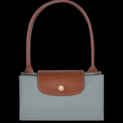 Hot Longchamp Sac Cabas M Le Pliage Original Acier