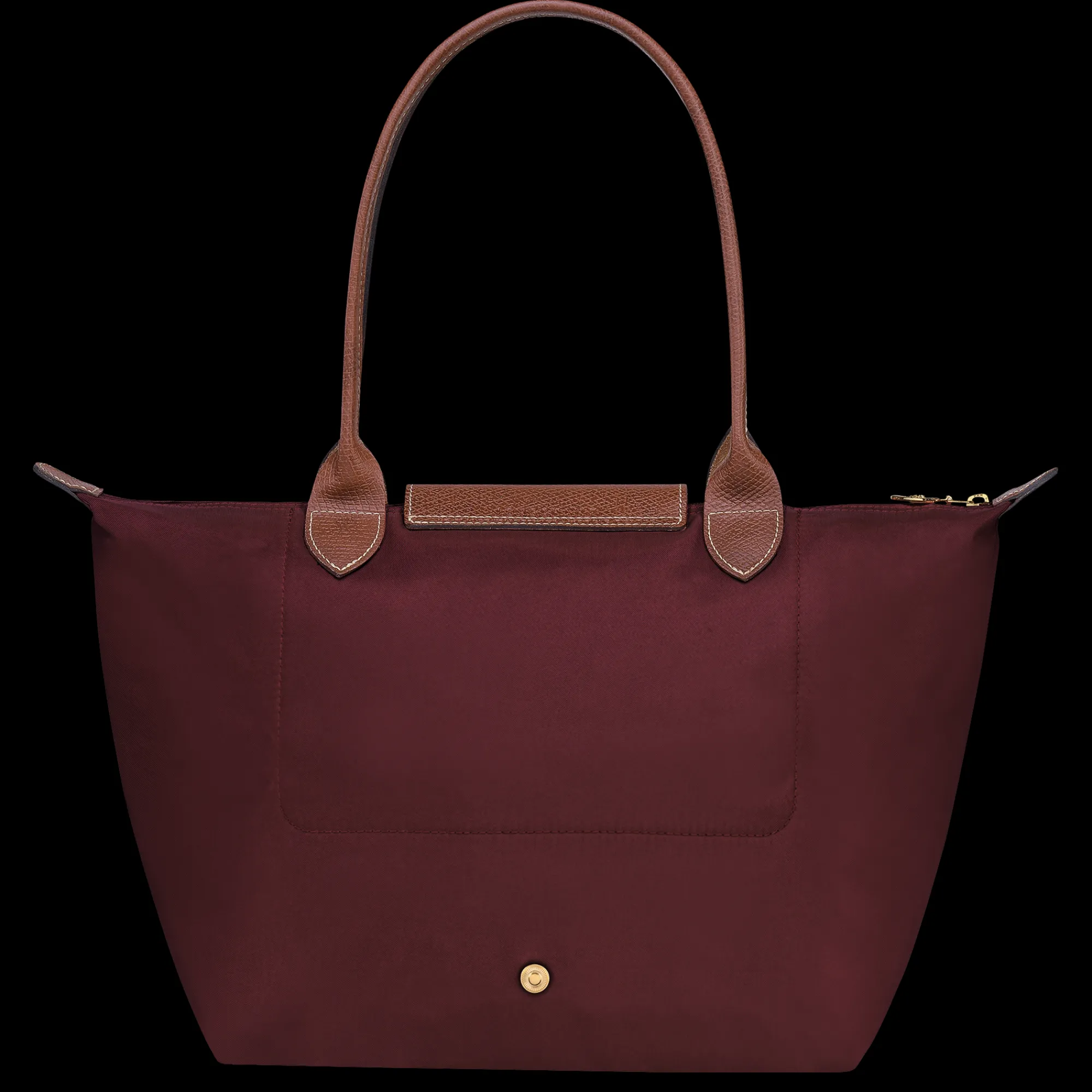 Clearance Longchamp Sac Cabas M Le Pliage Original Bordeaux