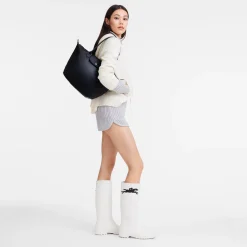 Discount Longchamp Sac Cabas M Le Pliage Xtra Noir