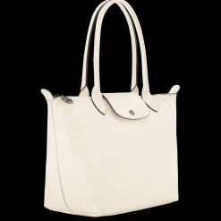 Hot Longchamp Sac Cabas M Le Pliage Xtra Ecru