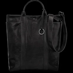 Outlet Longchamp Sac Cabas M Parisis Noir