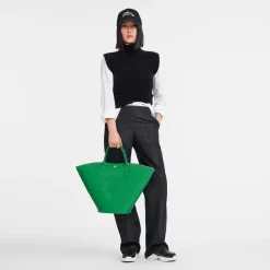 Discount Longchamp Sac Cabas XL Épure Vert