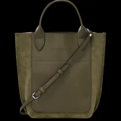Discount Longchamp Sac Cabas XS Cabas Kaki