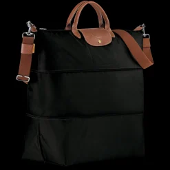 Online Longchamp Sac De Voyage Extensible Le Pliage Original Noir