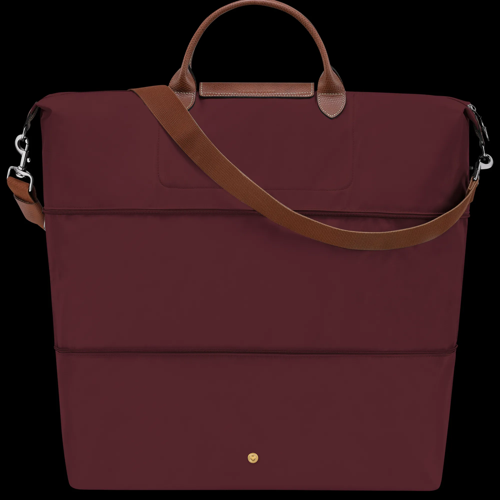 Discount Longchamp Sac De Voyage Extensible Le Pliage Original Bordeaux