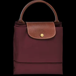Discount Longchamp Sac De Voyage Extensible Le Pliage Original Bordeaux