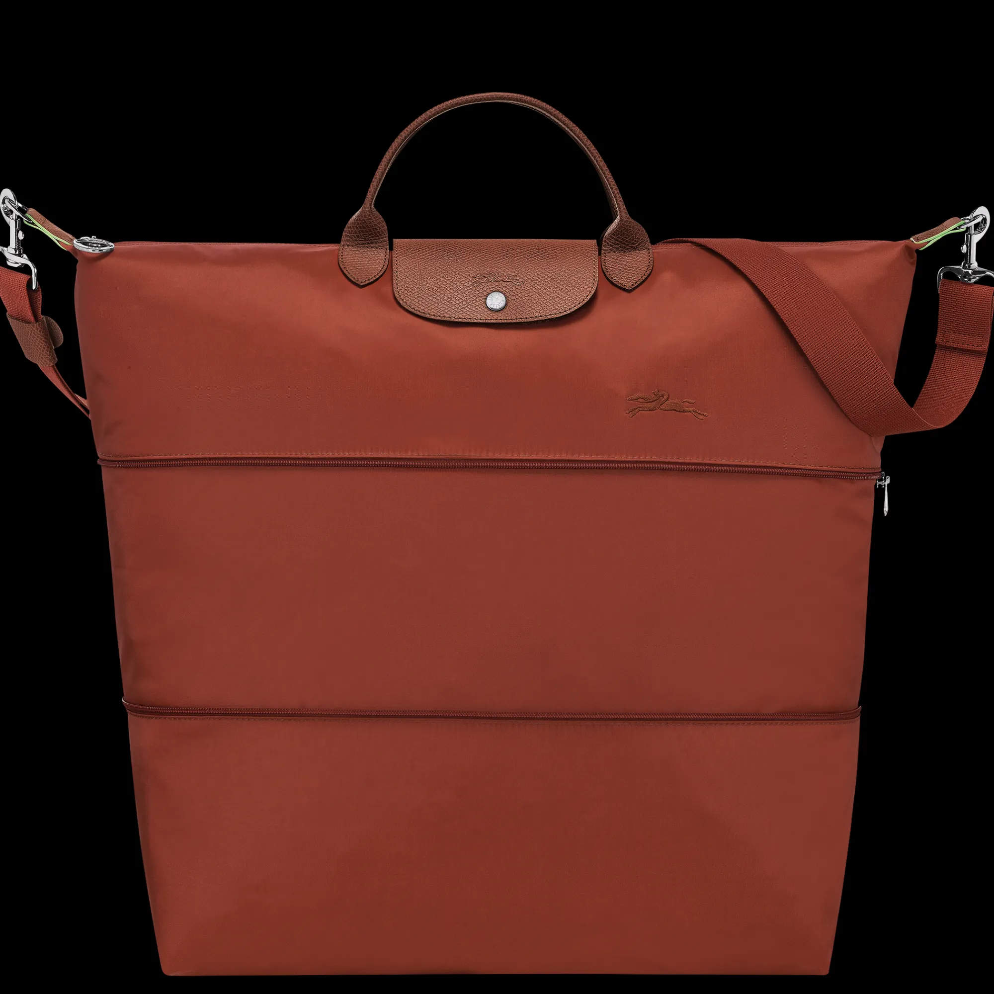 Discount Longchamp Sac De Voyage Extensible Le Pliage Green Châtaigne