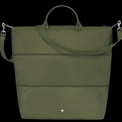 Sale Longchamp Sac De Voyage Extensible Le Pliage Green Forêt