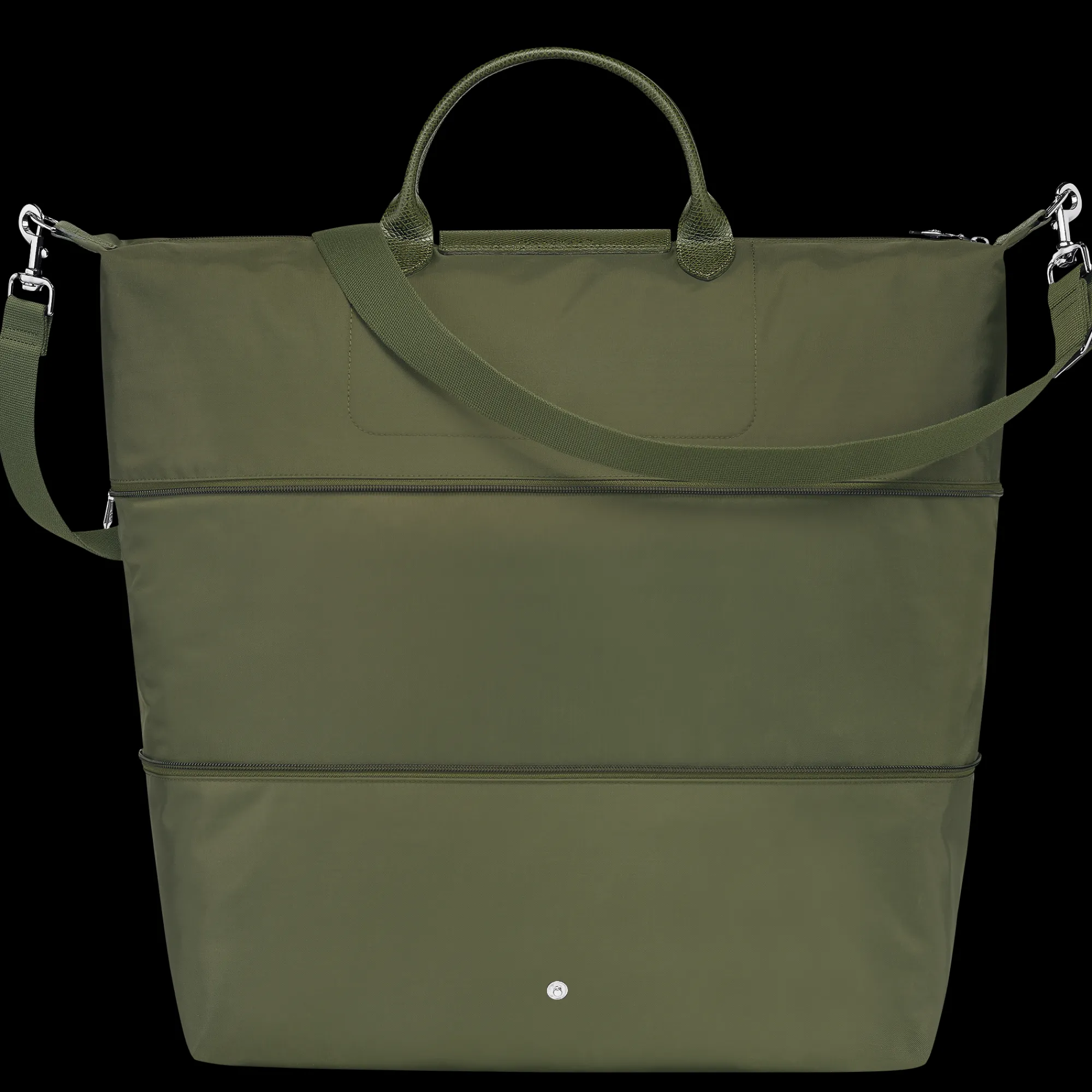 Sale Longchamp Sac De Voyage Extensible Le Pliage Green Forêt