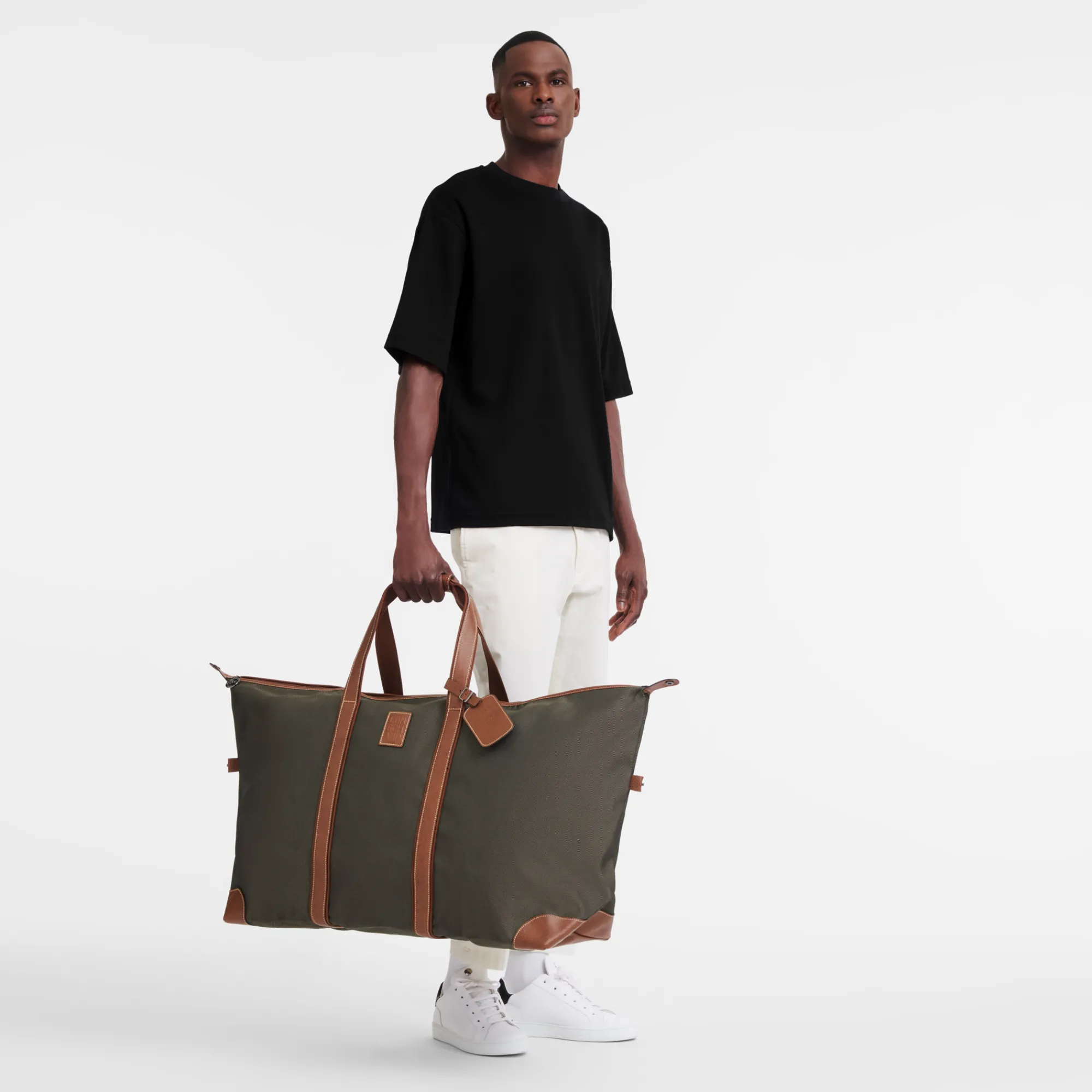 Clearance Longchamp Sac De Voyage L Boxford Brun