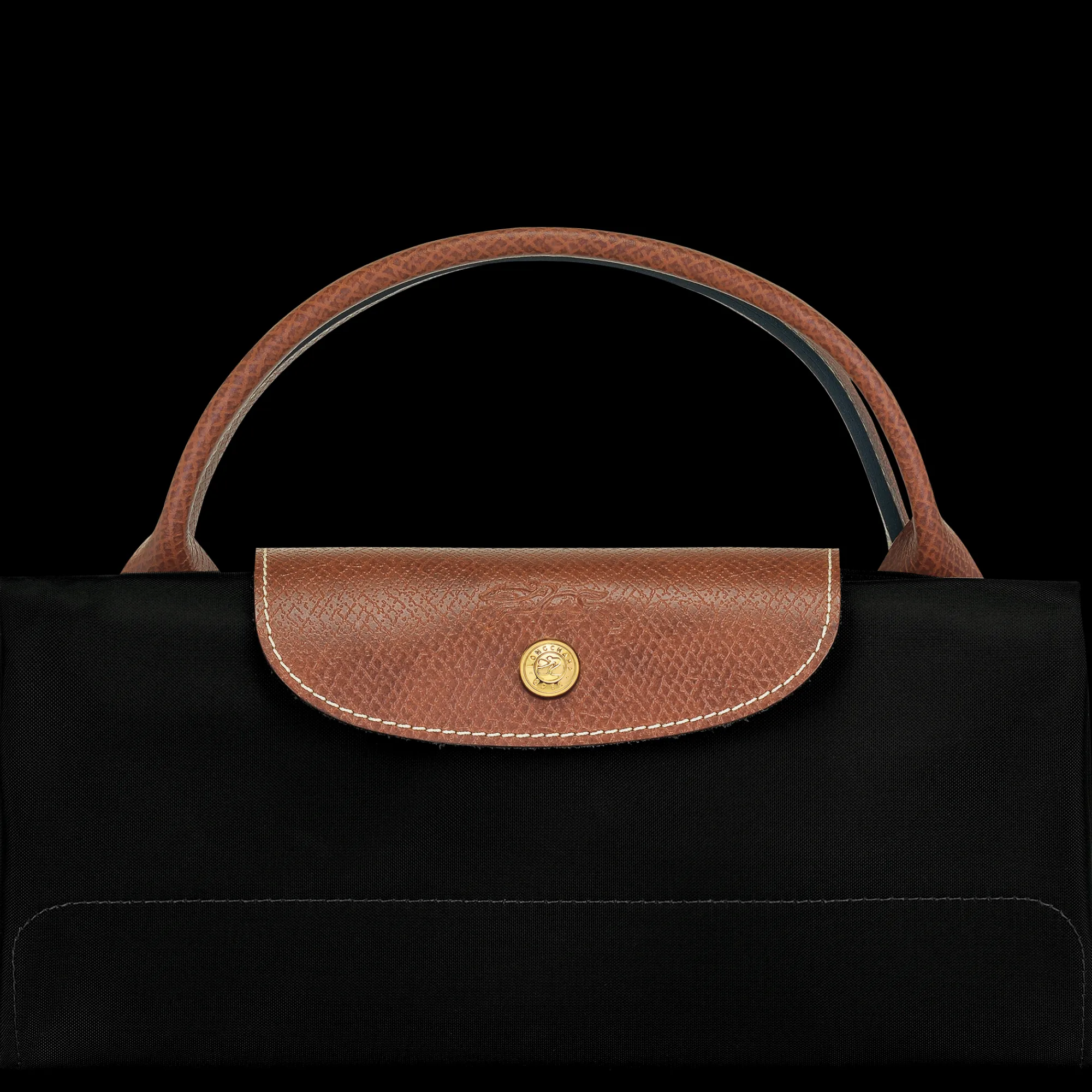 Hot Longchamp Sac De Voyage M Le Pliage Original Noir