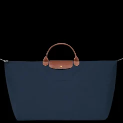 Outlet Longchamp Sac De Voyage M Le Pliage Original Marine
