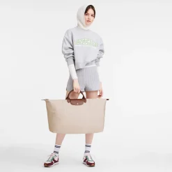 Sale Longchamp Sac De Voyage M Le Pliage Original Papier