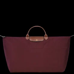 Outlet Longchamp Sac De Voyage M Le Pliage Original Bordeaux