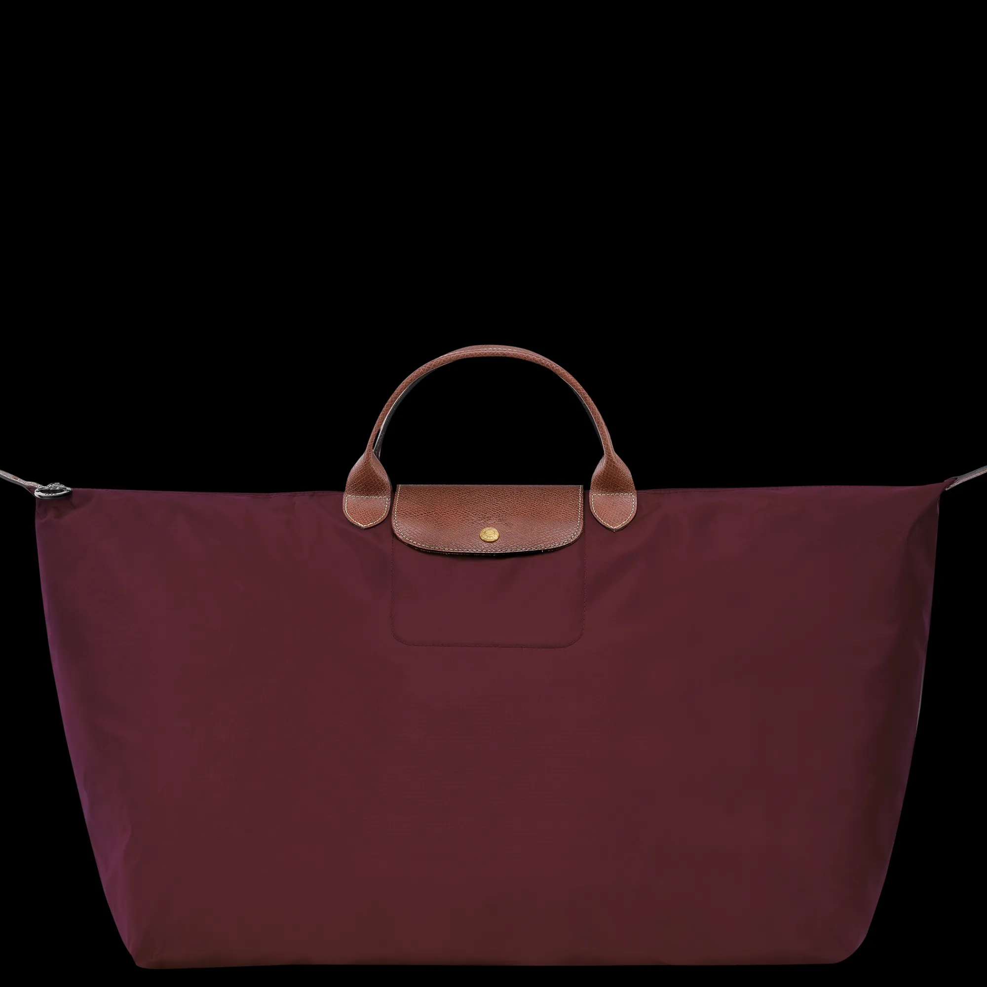 Outlet Longchamp Sac De Voyage M Le Pliage Original Bordeaux