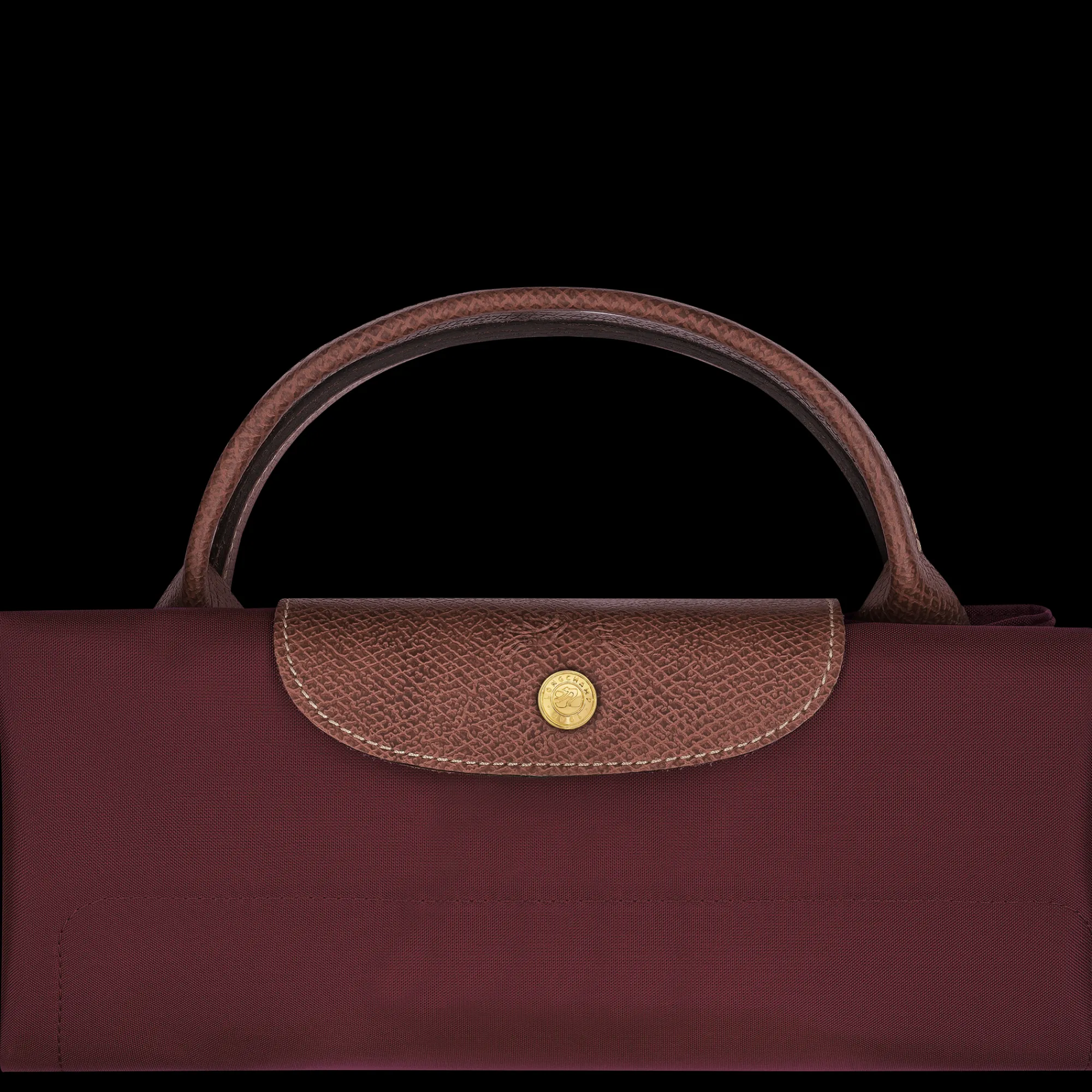 Outlet Longchamp Sac De Voyage M Le Pliage Original Bordeaux