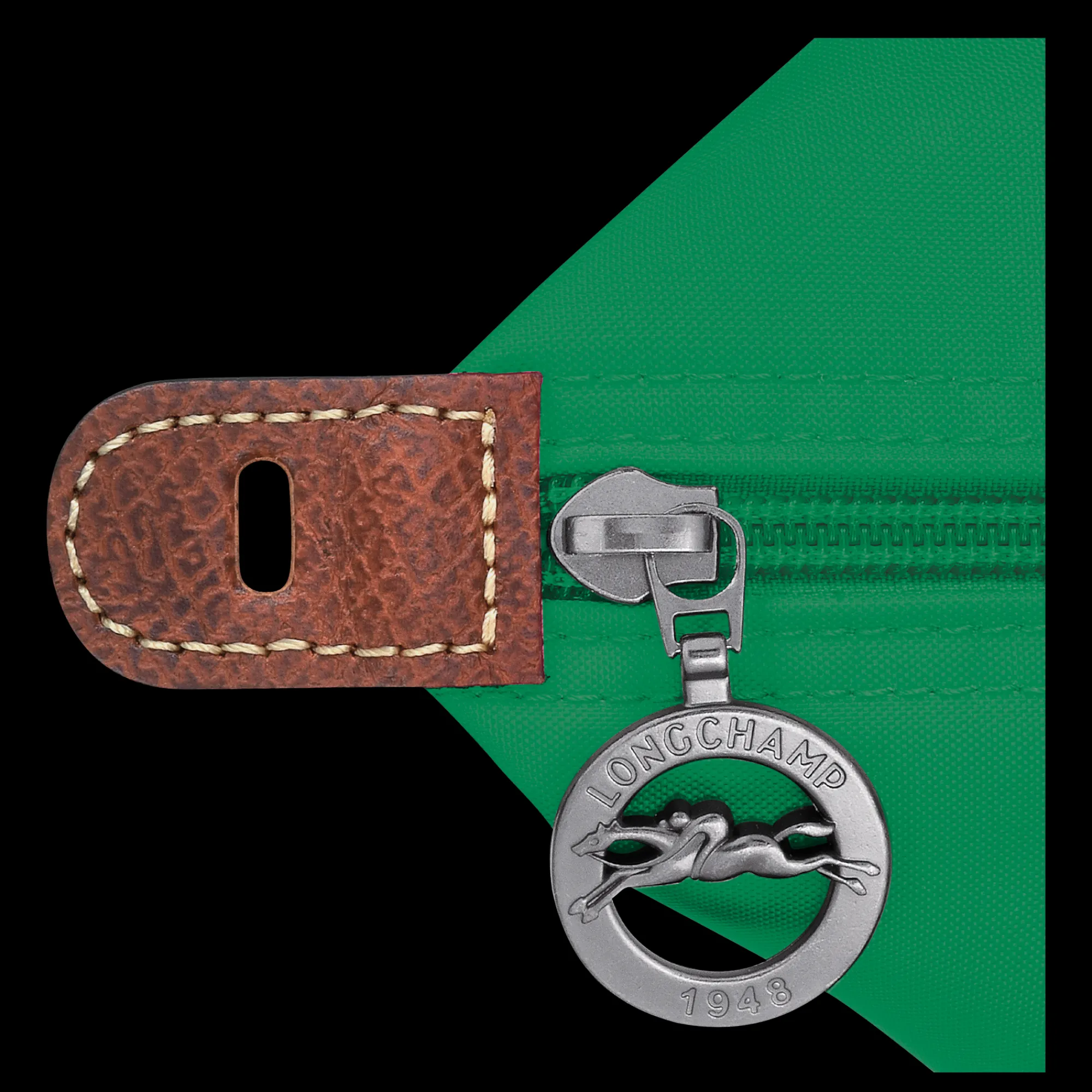Outlet Longchamp Sac De Voyage M Le Pliage Original Vert