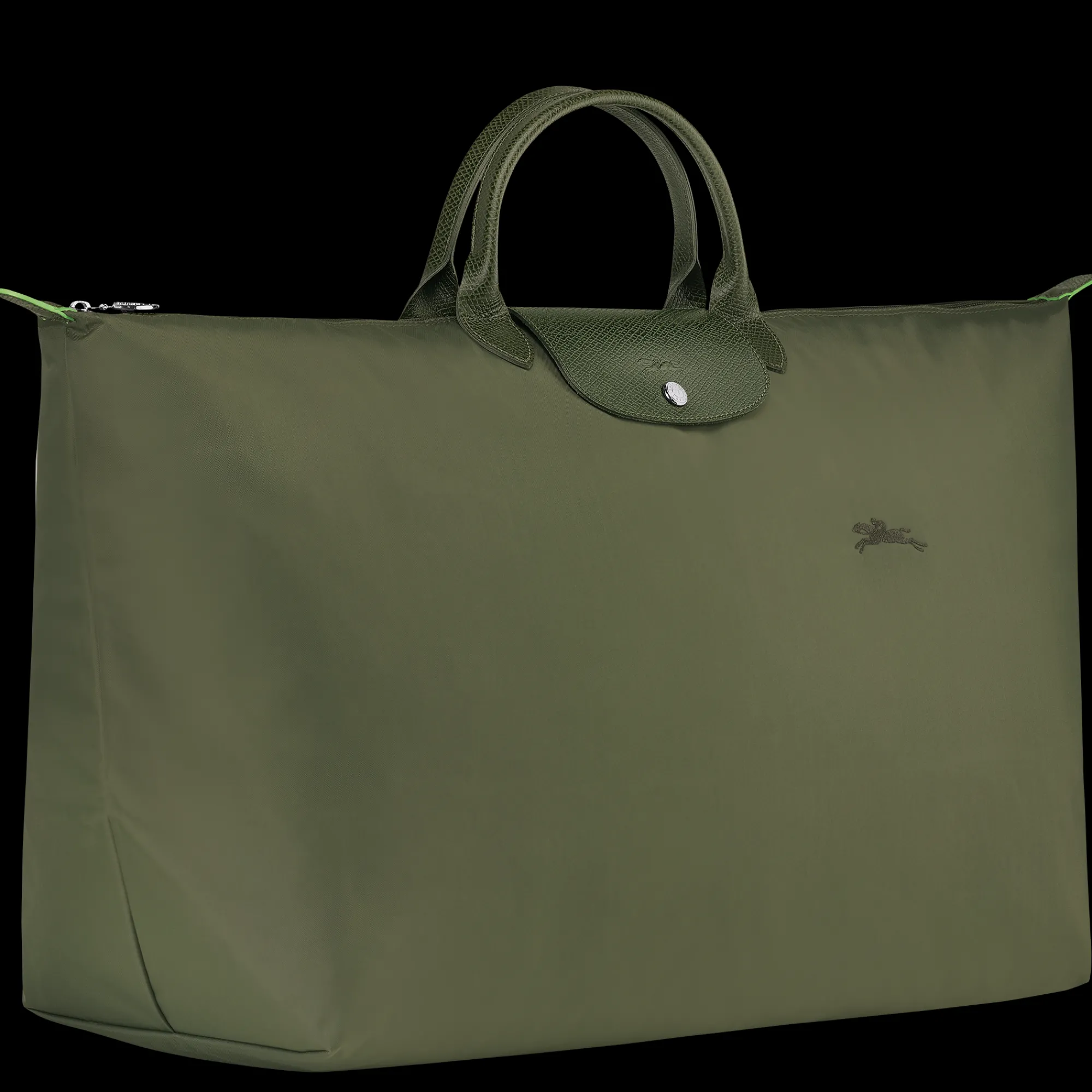 Discount Longchamp Sac De Voyage M Le Pliage Green Forêt