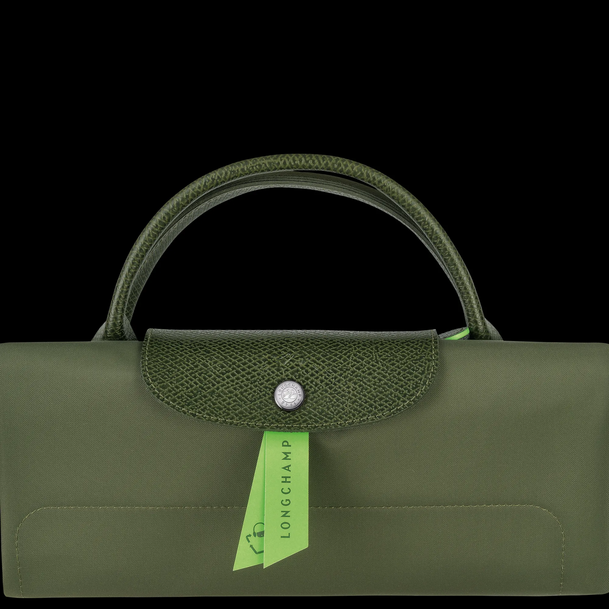Discount Longchamp Sac De Voyage M Le Pliage Green Forêt