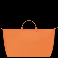 Outlet Longchamp Sac De Voyage M Le Pliage Green Orange