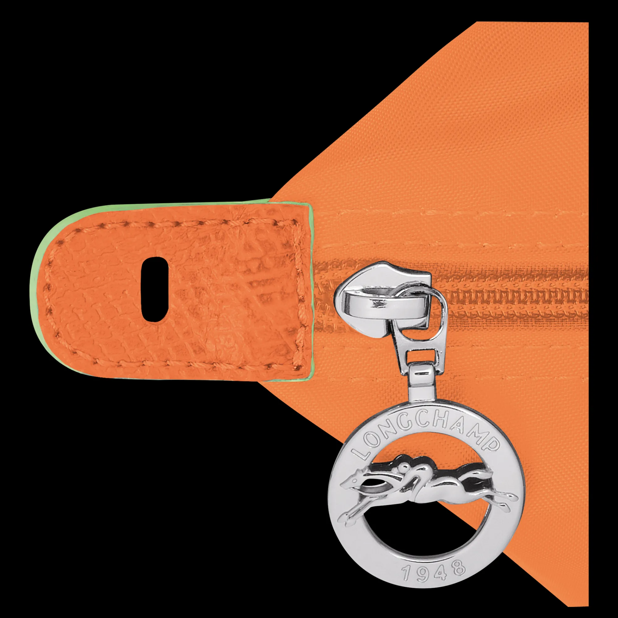 Outlet Longchamp Sac De Voyage M Le Pliage Green Orange