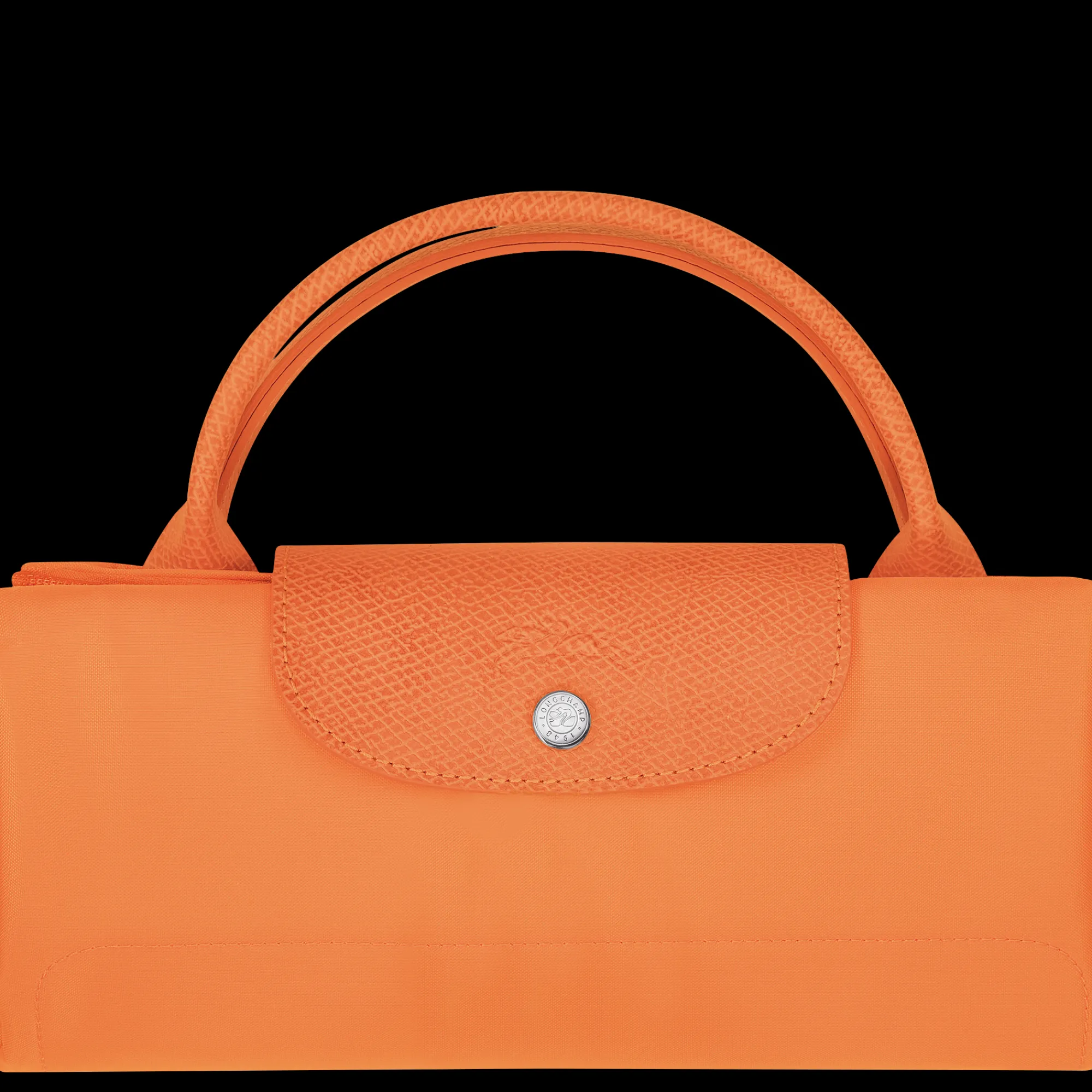 Outlet Longchamp Sac De Voyage M Le Pliage Green Orange