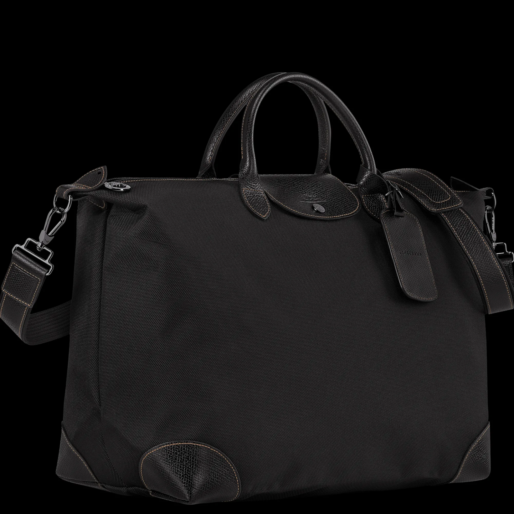 New Longchamp Sac De Voyage S Boxford Noir